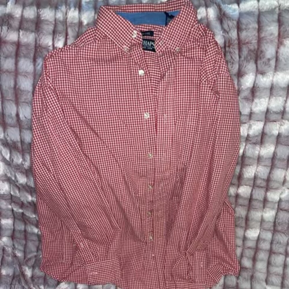Men's long sleeve button up shirt